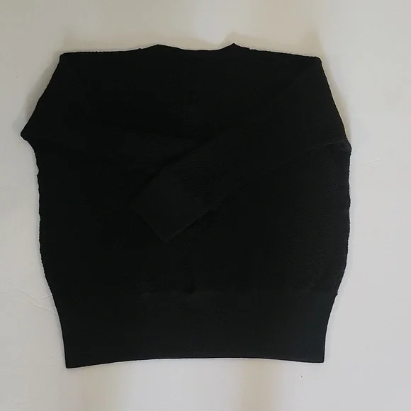 Talbots Women's Black Crew Neck Sweater - Picture 9 of 11